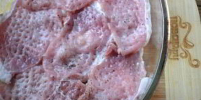 Рецепт мяса по-французски с картошкой