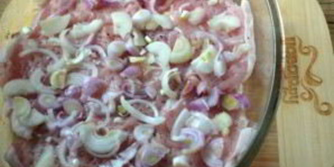 Рецепт мяса по-французски с картошкой