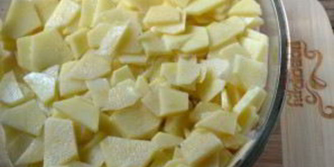 Рецепт мяса по-французски с картошкой