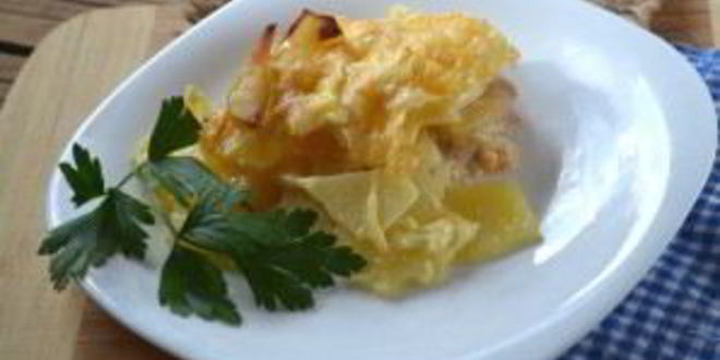 Рецепт мяса по-французски с картошкой