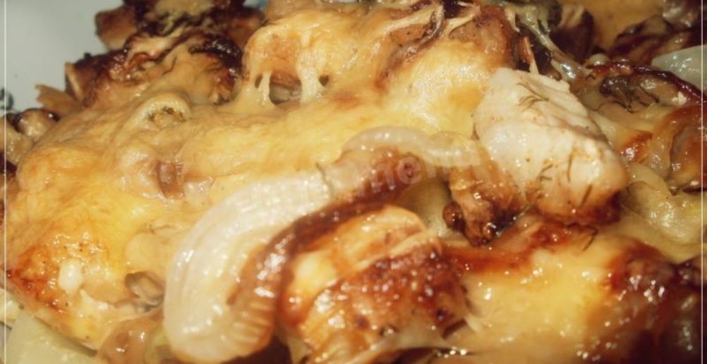 Рецепт фрикасе из курицы с шампиньонами