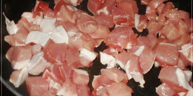 Рецепт мяса по-французски с шампиньонами