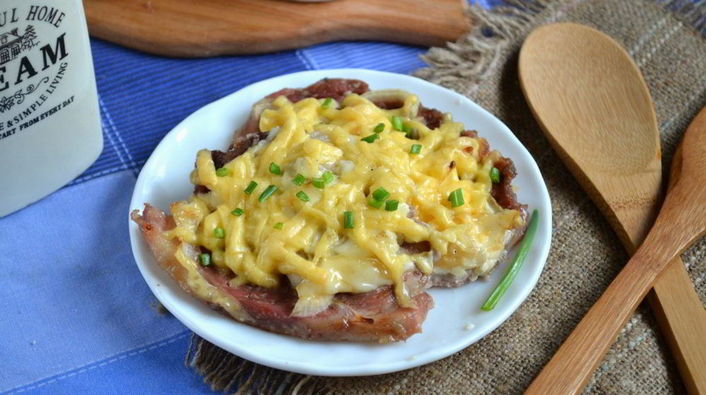 Как приготовить мясо по-французски со свининой