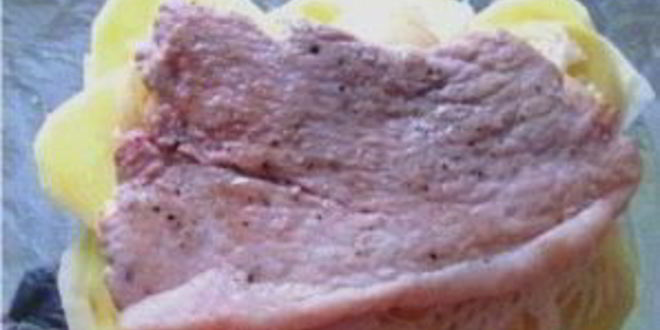 Рецепт мяса по-французски в фольге