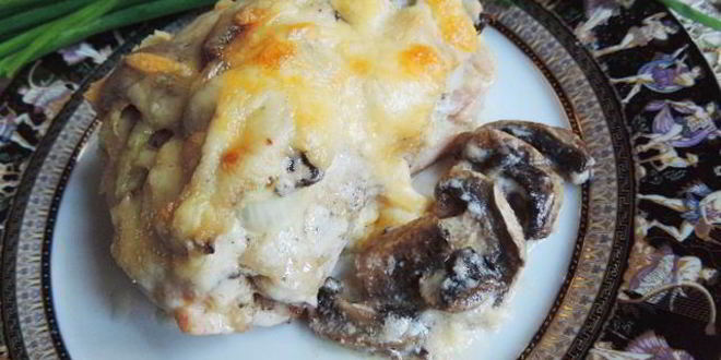 Рецепт запеченных куриных окорочка по-французски