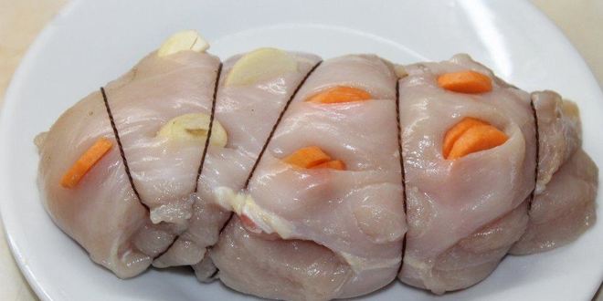 Рецепт буженины из куриной грудки