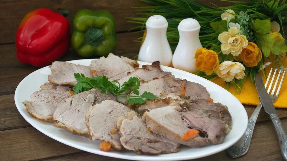 Как приготовить буженину в духовке в фольге