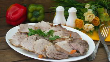 Рецепт Буженины в духовке в фольге