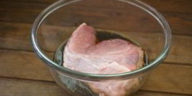 Рецепт буженины в духовке в фольге