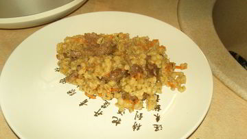 Рецепт Говядины с перловкой в мультиварке