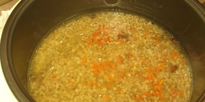 Рецепт говядины с перловкой в мультиварке