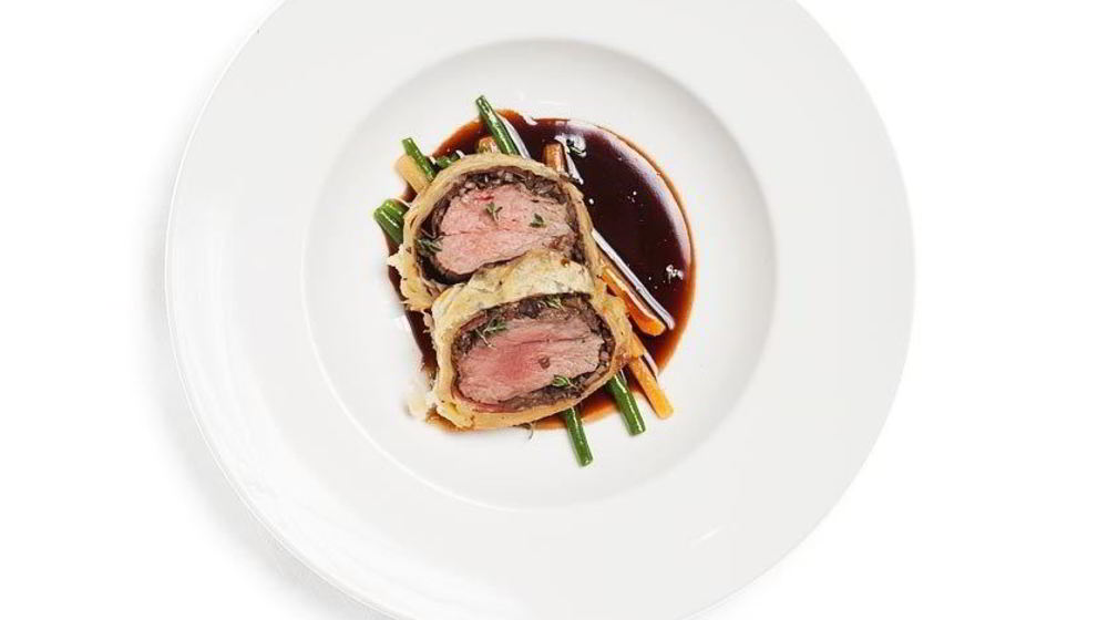 Как приготовить говядину веллингтон с зеленой фасолью