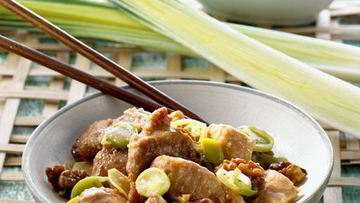 Рецепт Кантонской курицы с имбирно-луковым соусом