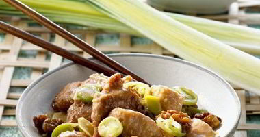 Рецепт Кантонской курицы с имбирно-луковым соусом