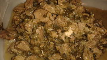 Рецепт Карри с бараниной и шпинатом