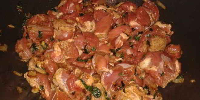 Рецепт карри с бараниной и шпинатом