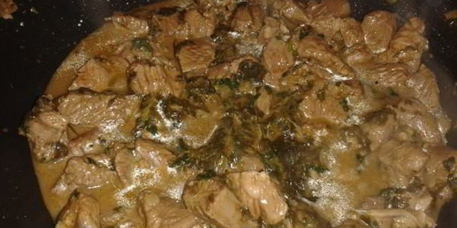 Рецепт карри с бараниной и шпинатом