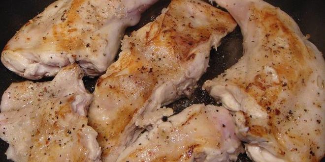 Рецепт кролика в сметанной подливе с лисичками