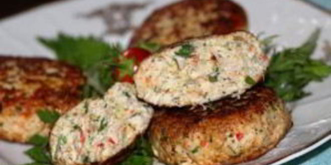 Рецепт куриной грудки с овощами и творогом