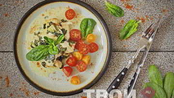 Рецепт Куриной грудки со шпинатом