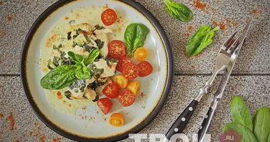 Рецепт Куриной грудки со шпинатом