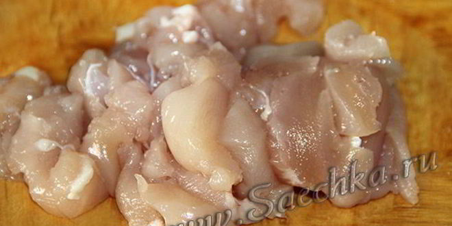 Рецепт куриного филе в сметане