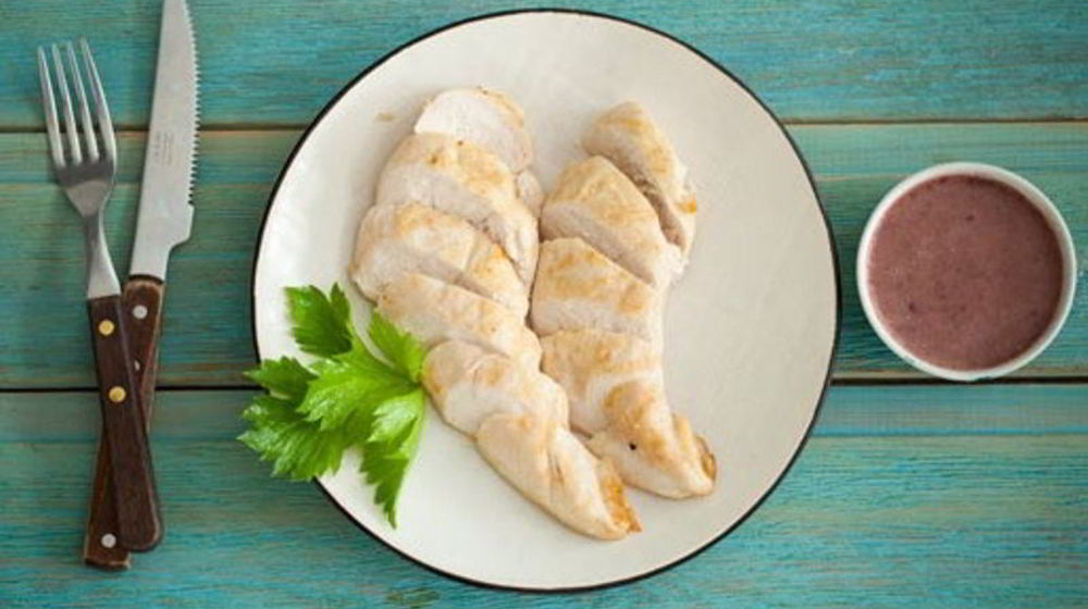 Как приготовить куриные грудки с соусом из фасоли