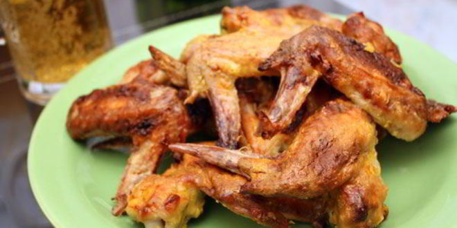 Рецепт куриных крылышек в медово-горчичном соусе