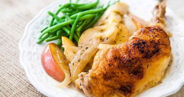 Рецепт Куриных окороков с соусом