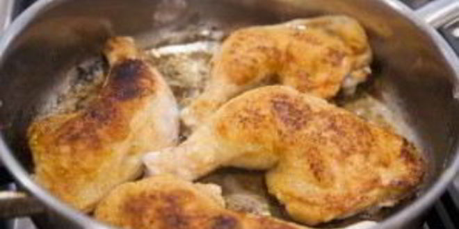 Рецепт куриных окороков с соусом