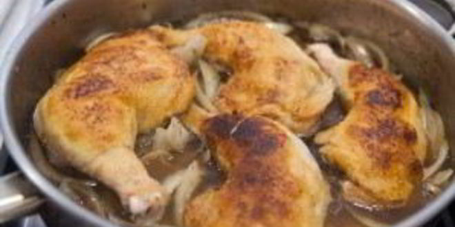 Рецепт куриных окороков с соусом