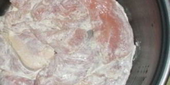 Рецепт курицы с чесноком в мультиварке