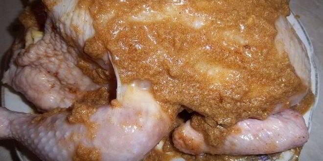 Рецепт курицы с лимоном под медово-соевым соусом