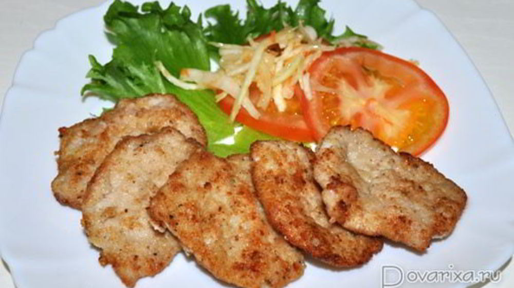 Как приготовить отбивные-мини из свинины