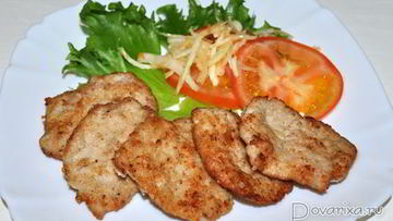 Рецепт Отбивные-мини из свинины