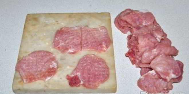 Рецепт отбивные-мини из свинины