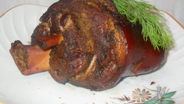 Рецепт Рульки копченой