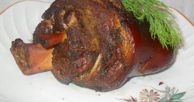 Рецепт Рульки копченой