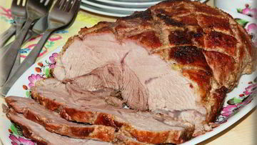 Рецепт Свиной лопатки, запеченной в горчице