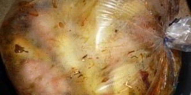 Рецепт свинины с картошкой в рукаве