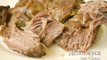 Рецепт Свинины в фольге