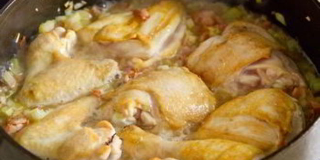 Рецепт цыпленка по-умбрийски