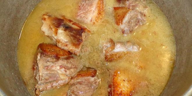 Рецепт тушеной утки кусочками