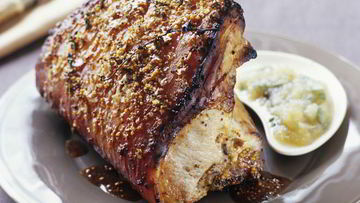 Рецепт Запеченной свинины в горчице