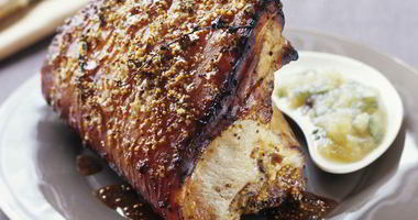 Рецепт Запеченной свинины в горчице