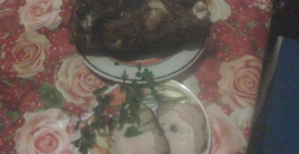 Рецепт печеное мясо в аджике