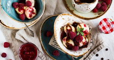 Рецепт Ньокков с малиной