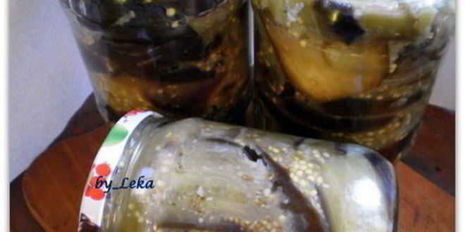 Рецепт баклажанов с чесноком