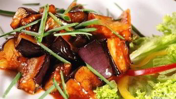 Рецепт Баклажанов в кисло-сладком соусе