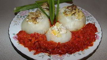 Рецепт Фаршированного лука